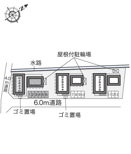 ★手数料０円★町田市金森　月極駐車場（LP）